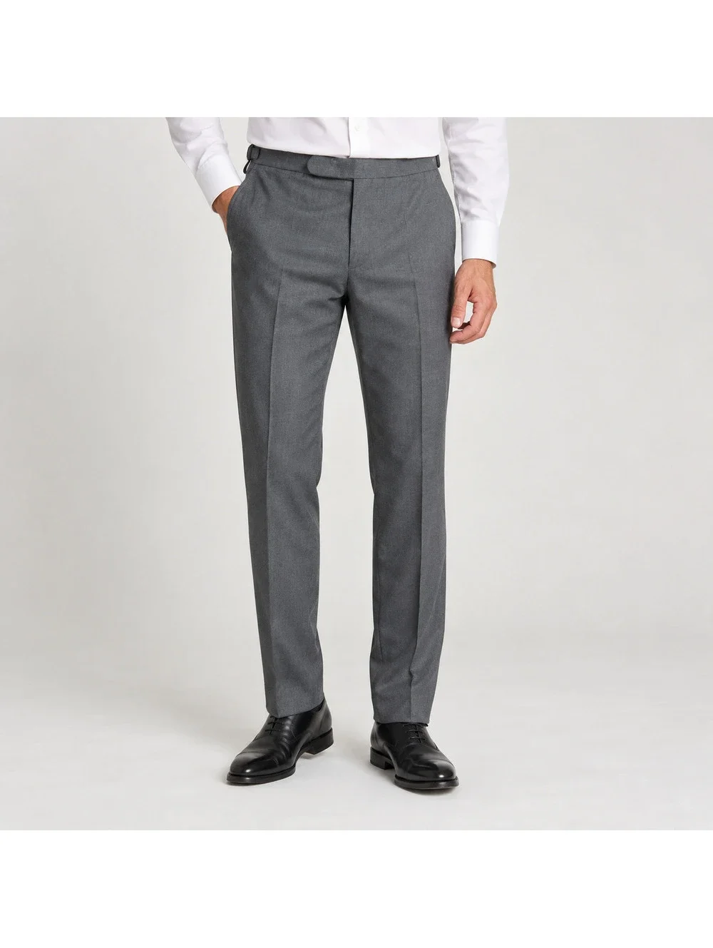 Polo Ralph Lauren Men's Gray Wool Dress Pants Size 34 Made in Italy